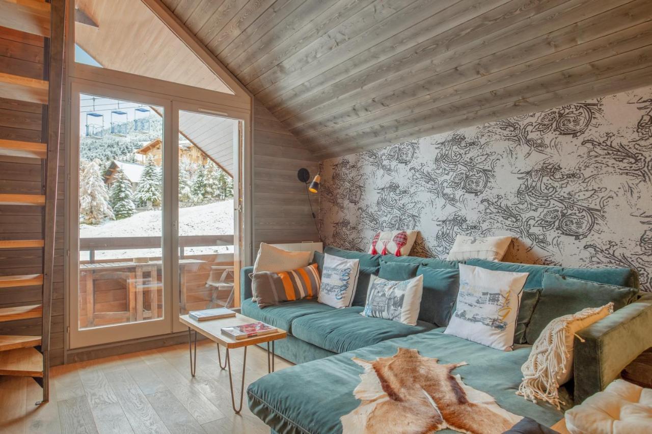 Appartement Spacieux L'Alpe D'Huez, Balcon Exterior photo