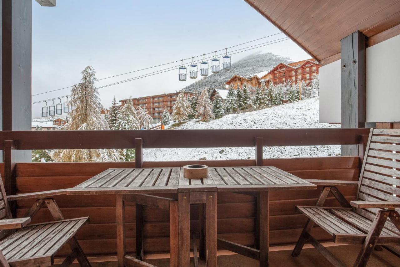 Appartement Spacieux L'Alpe D'Huez, Balcon Exterior photo