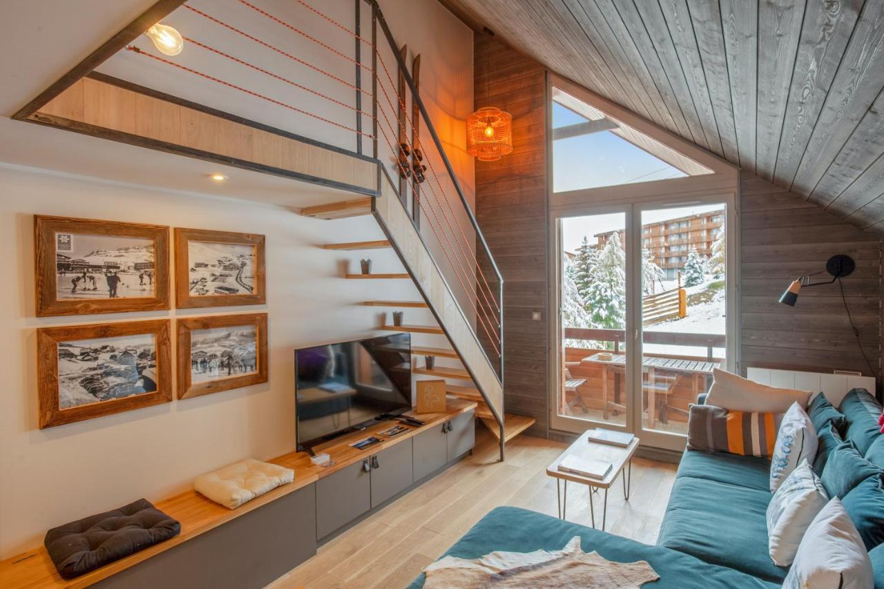 Appartement Spacieux L'Alpe D'Huez, Balcon Exterior photo